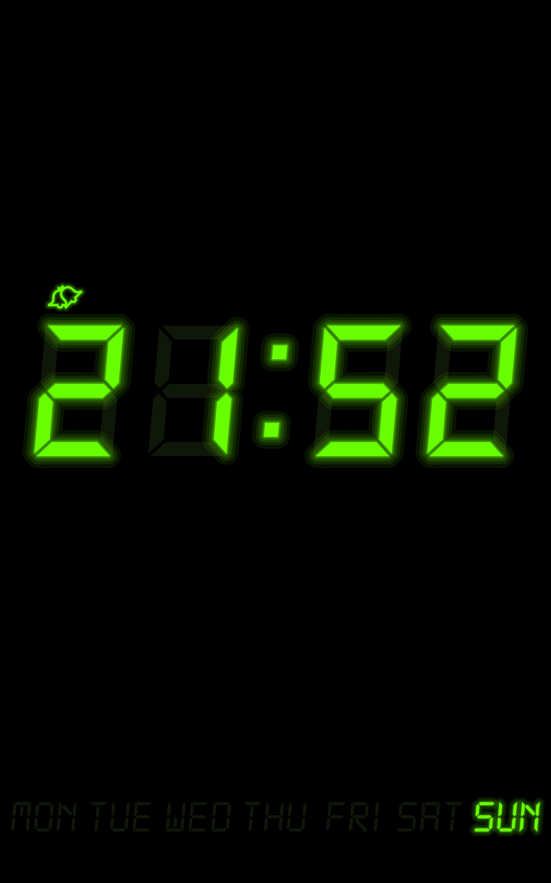 Digital Alarm Clock - Screen 4