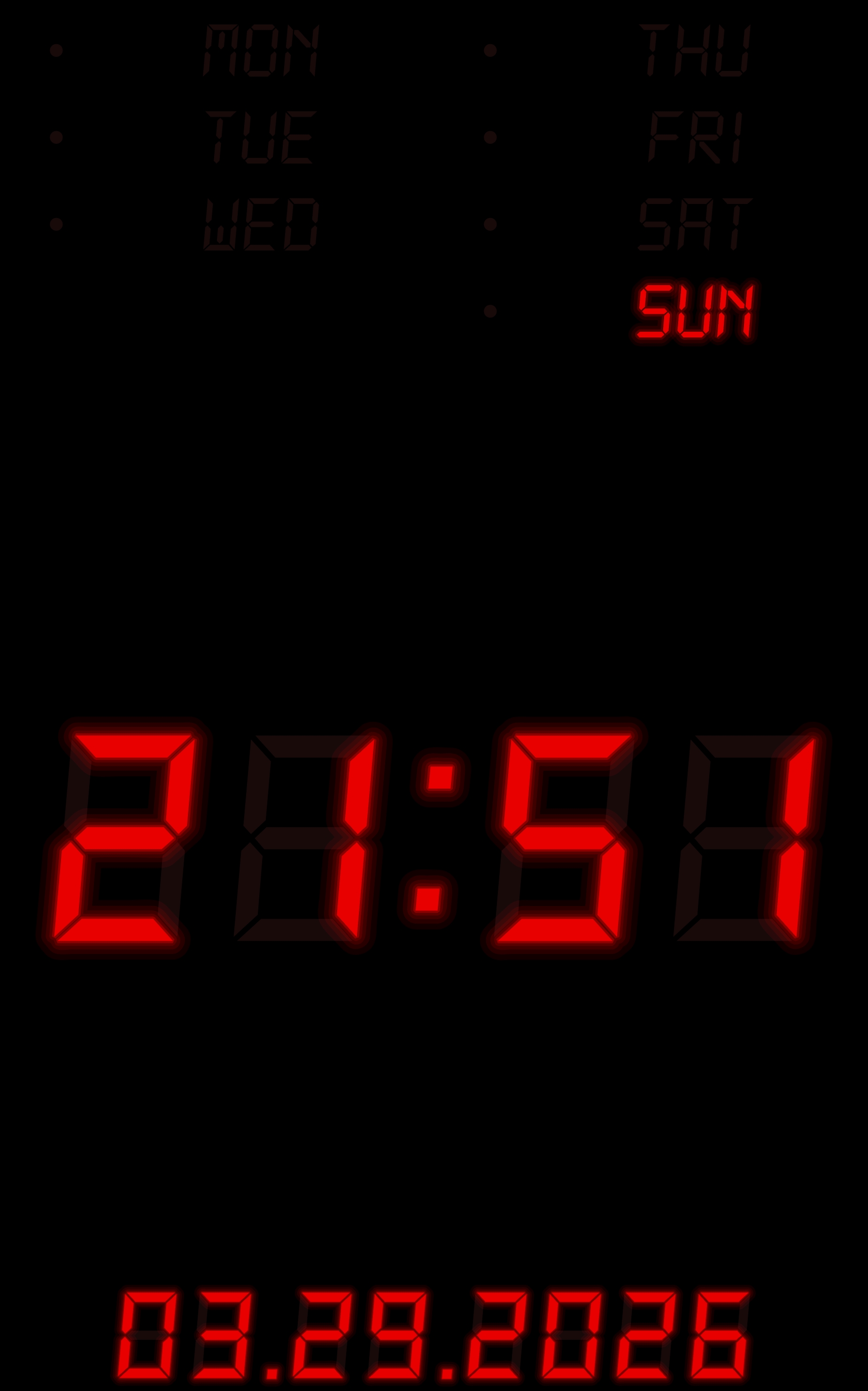 Digital Alarm Clock - Screen 6